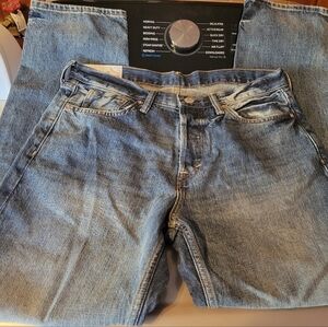 H&M Men's Relaxed Blue Denim Jeans